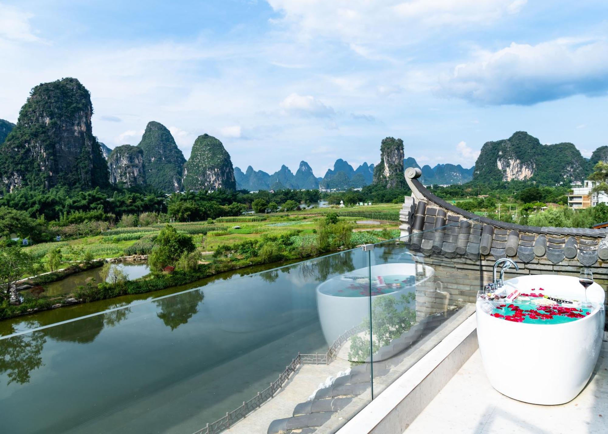 Yangshuo Hidden Dragon Villa Exterior photo